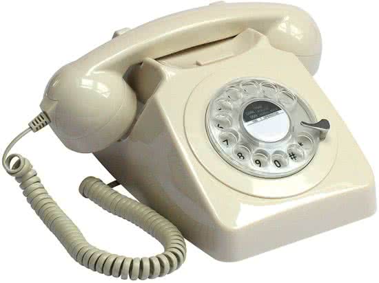 GPO Draaischijf Telefoon '70 Ontwerp Ivoor | GPO Retro