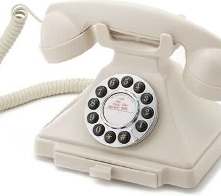 GPO Drukknoppen Bakeliet '20 Ontwerp Telefoon Ivoor | GPO Retro