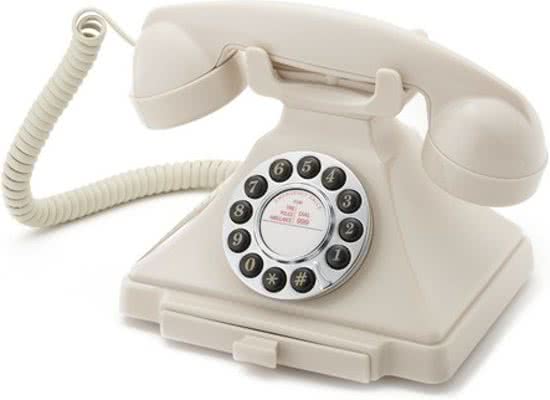GPO Drukknoppen Bakeliet '20 Ontwerp Telefoon Ivoor | GPO Retro