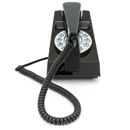 GPO Druktoetsen Trim Telefoon - 60's Design - Zwart | GPO Retro
