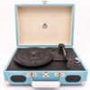 GPO Soho Draagbare Platenspeler - Blauw | GPO Retro