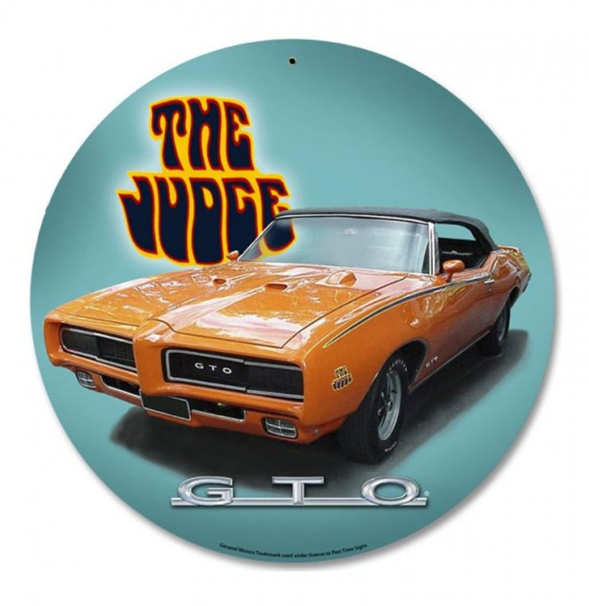 GTO The Judge (Dodge) Zwaar Metalen Bord | Dodge