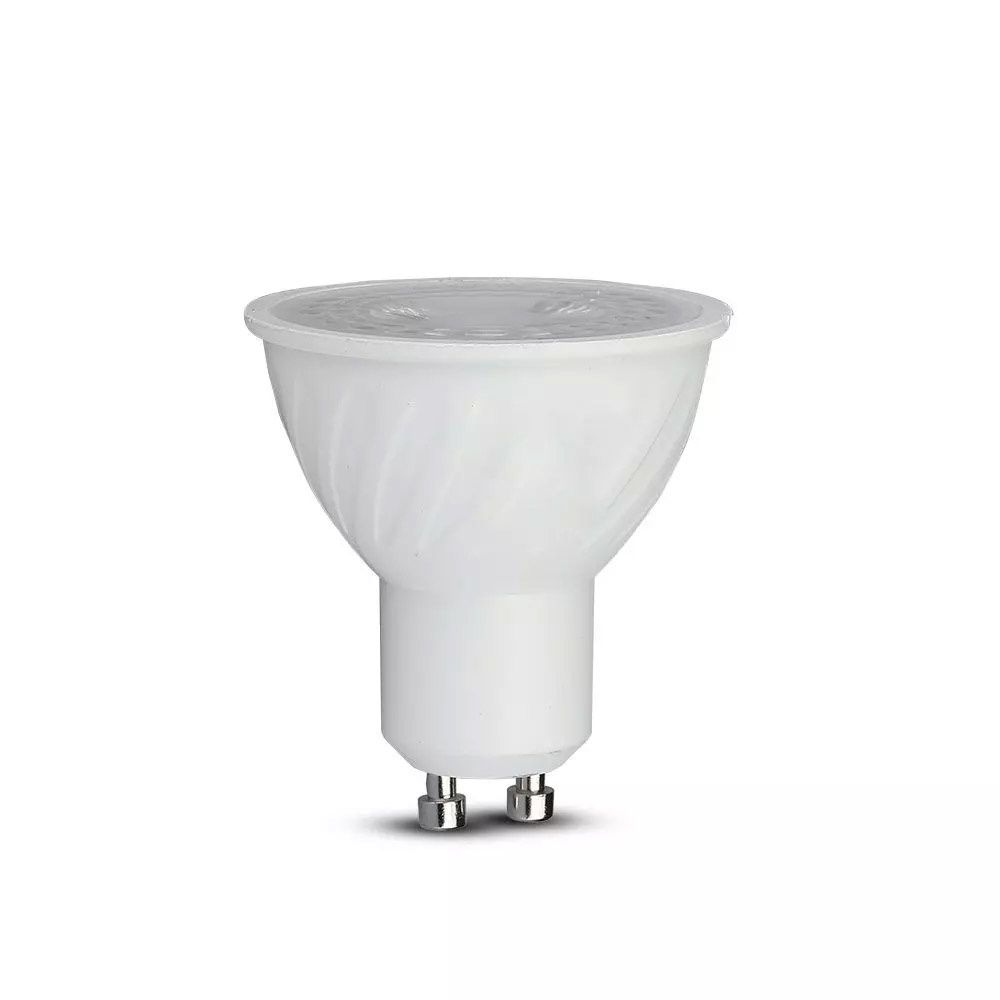GU10 LED Spot - Dimbaar - 6.5 Watt 450 Lumen - 6400K Daglicht wit - 38° Stralingshoek - Vervangt 5.5 Watt - GU10 fitting - LED Reflector - Universele fitting | V-TAC