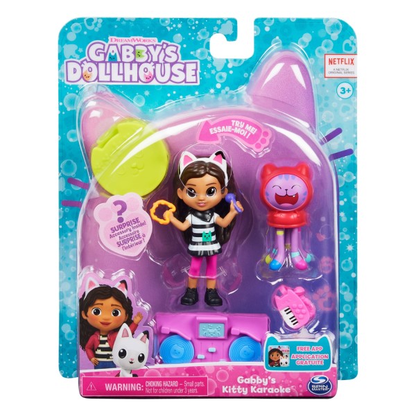 Gabby's Dollhouse Cattivity Pack Gabby's Kitty Karaoke | Spinmaster