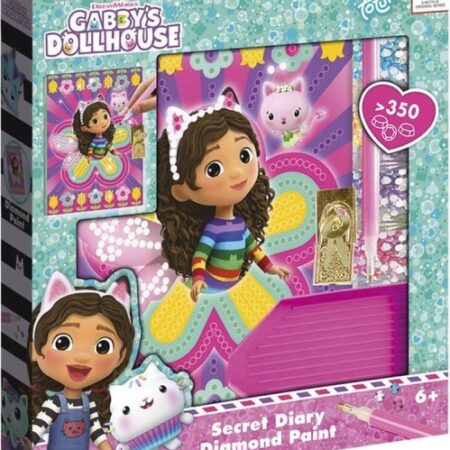 Gabby's Dollhouse Dagboek Diamond Painting | Totum