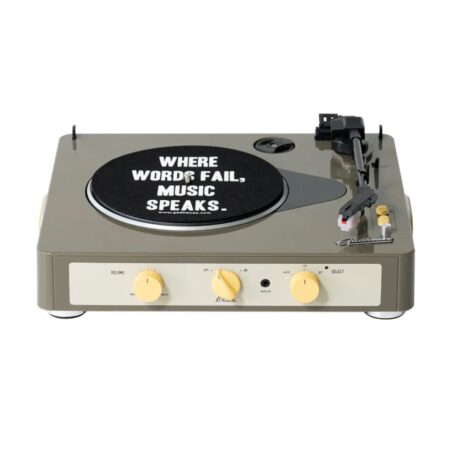 Gadhouse Brad Platenspeler Retro MK II - Grijs | Fiftiesstore