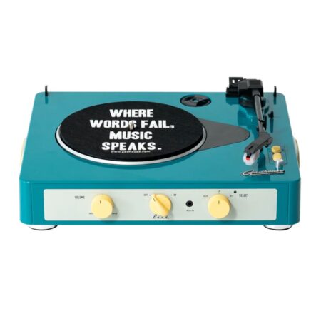 Gadhouse Brad Platenspeler Retro MK II - Turquoise Groen | Fiftiesstore
