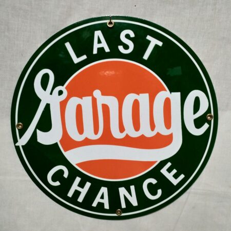 Garage Last Chance Emaille Bord | Fiftiesstore