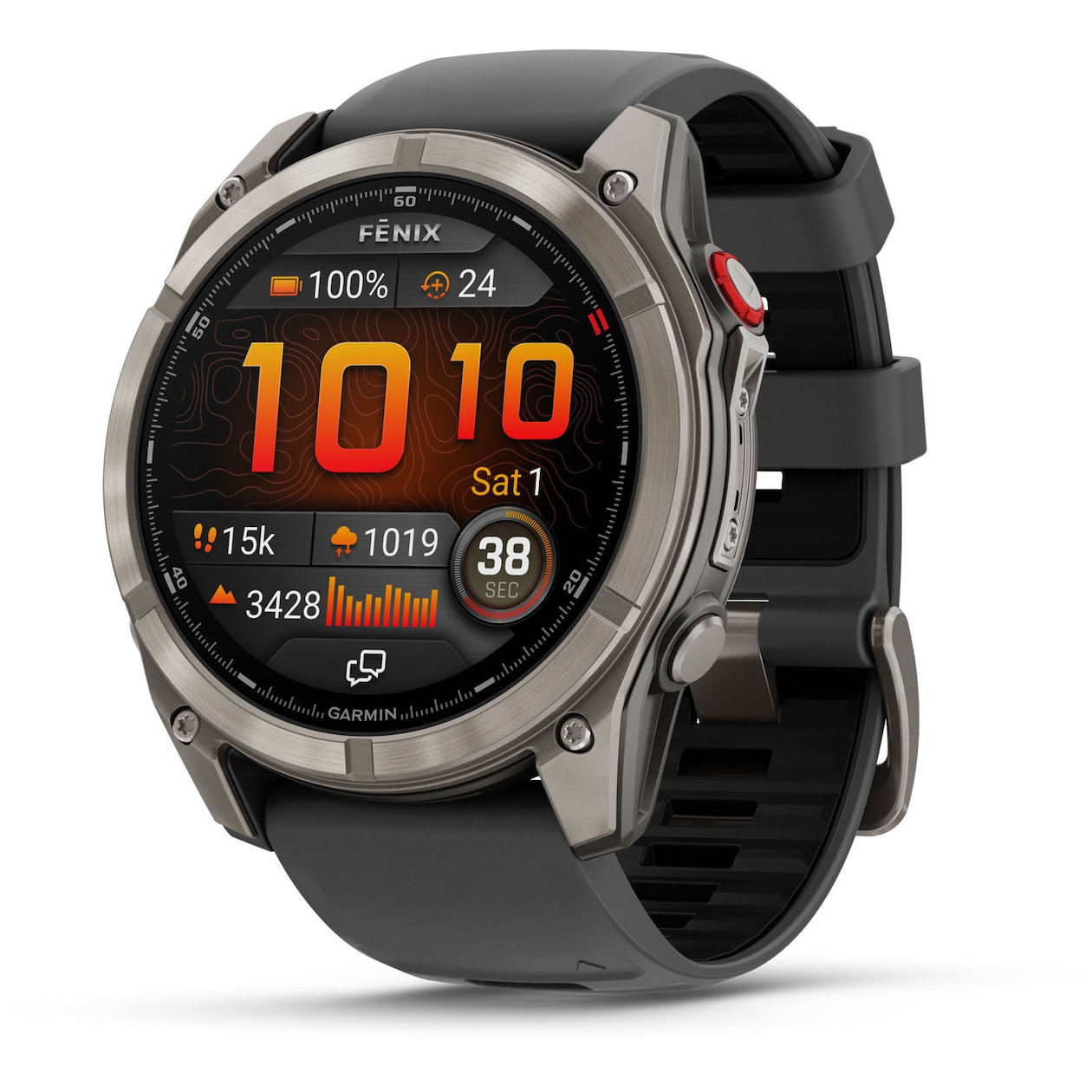 Garmin Fenix 8 Pro LTE 51 mm Smartwatch Grijs | Garmin