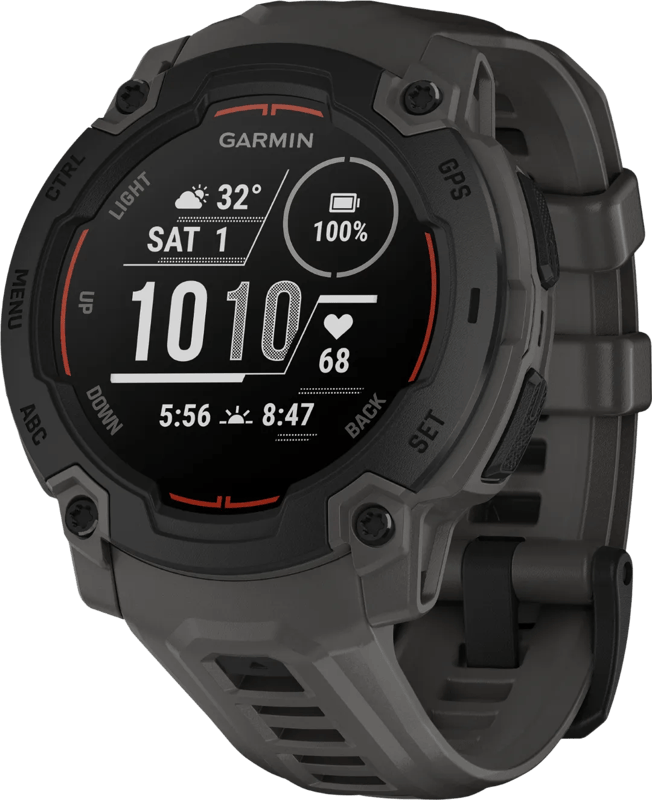 Garmin Instinct E 45mm Zwart/Grijs
