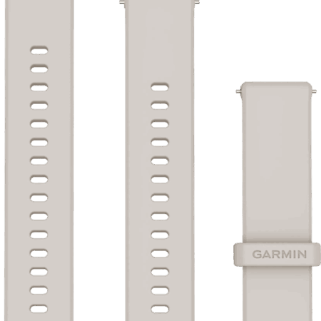 Garmin Siliconen Bandje Crème/Goud 18mm