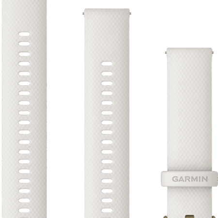 Garmin Siliconen Bandje Crème/Goud 20mm