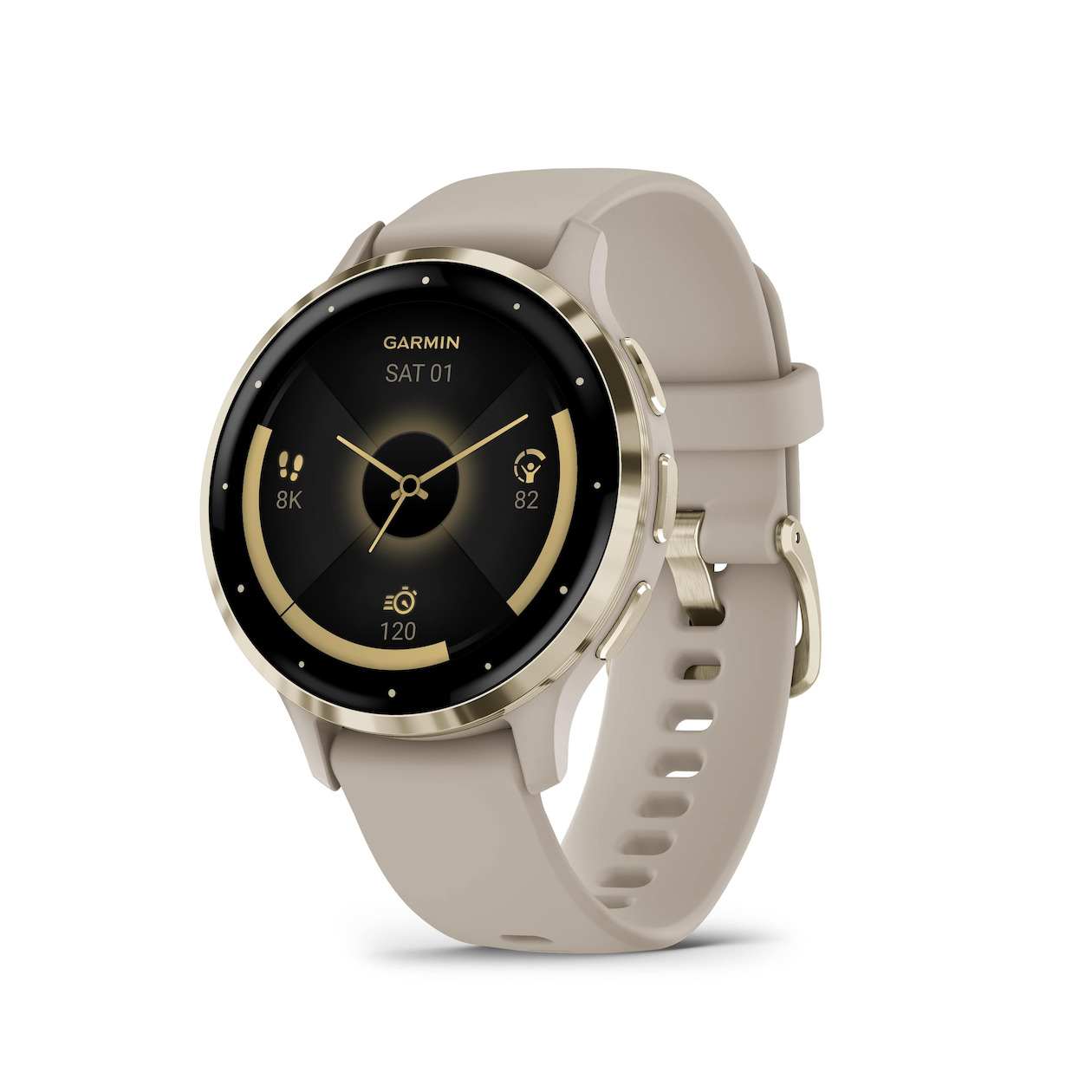 Garmin Venu 3S Smartwatch Goud | Garmin
