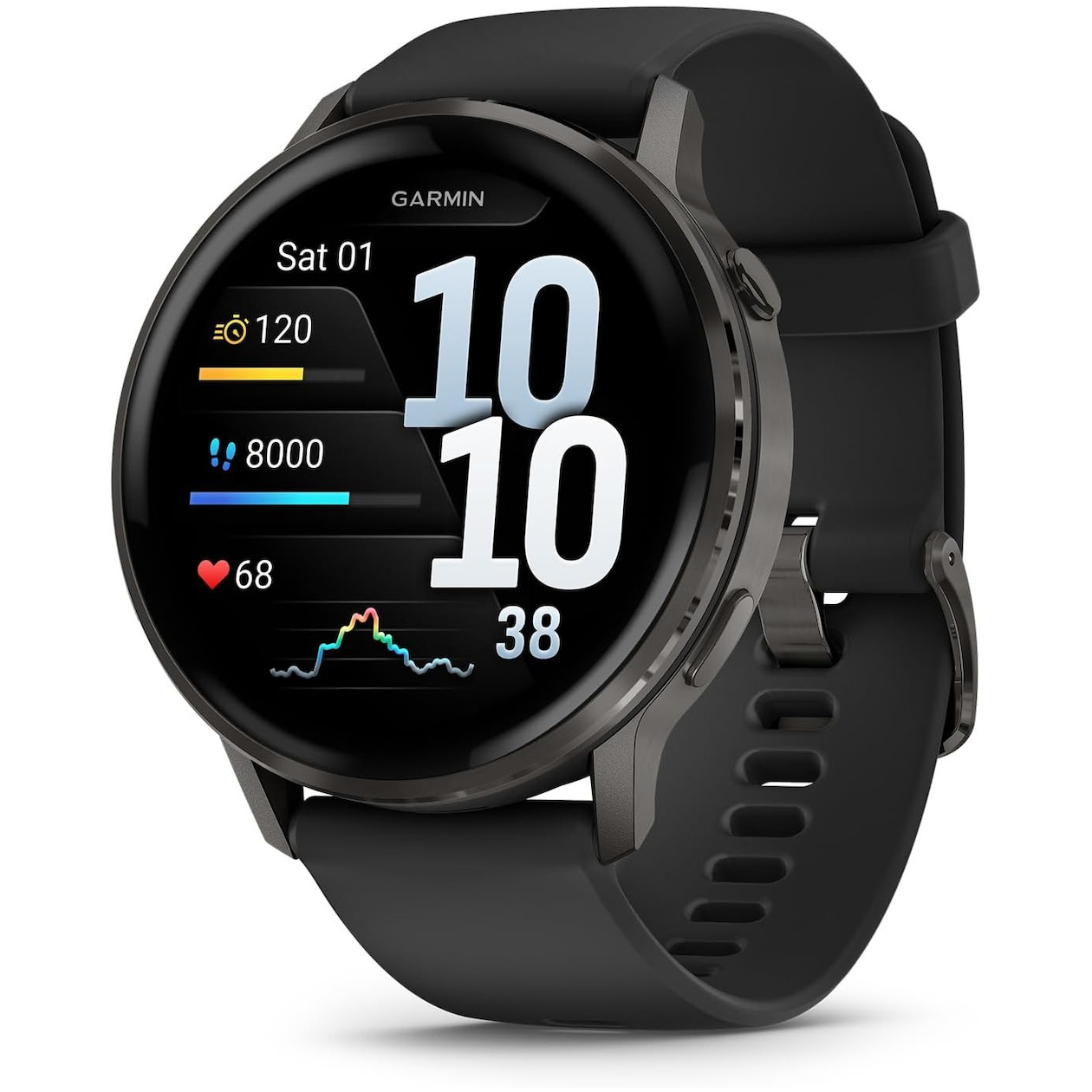 Garmin Venu 4 (45mm) Smartwatch Zwart | Garmin