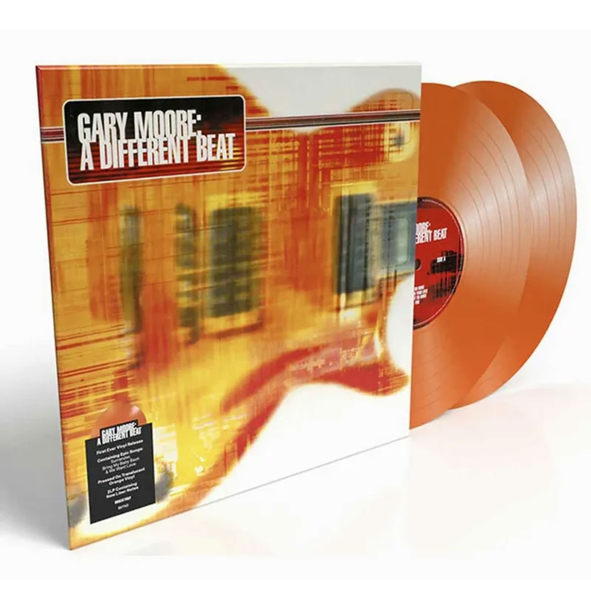 Gary Moore - A Different Beat (Doorschijnend Oranje Vinyl) 2 (LP) | Fiftiesstore