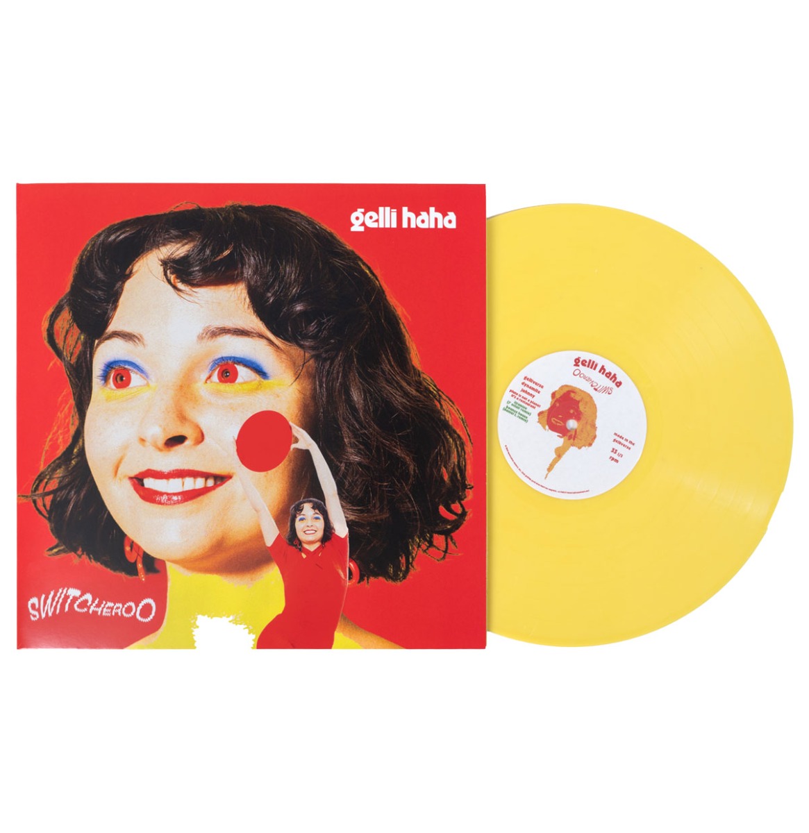 Gelli Haha - Switcheroo (Geel Vinyl) (VMP Exclusief) (LP) | Fiftiesstore