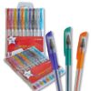 Gelpennen Glitter 10 Stuks Crea-Kit |