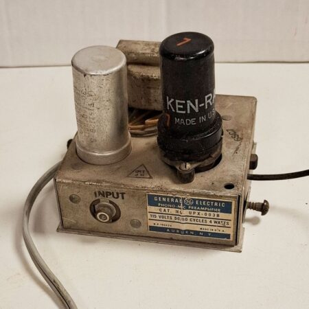 General Electric Phono-Mic Voorversterker UPX-003B - Origineel | The Dutch Pickers