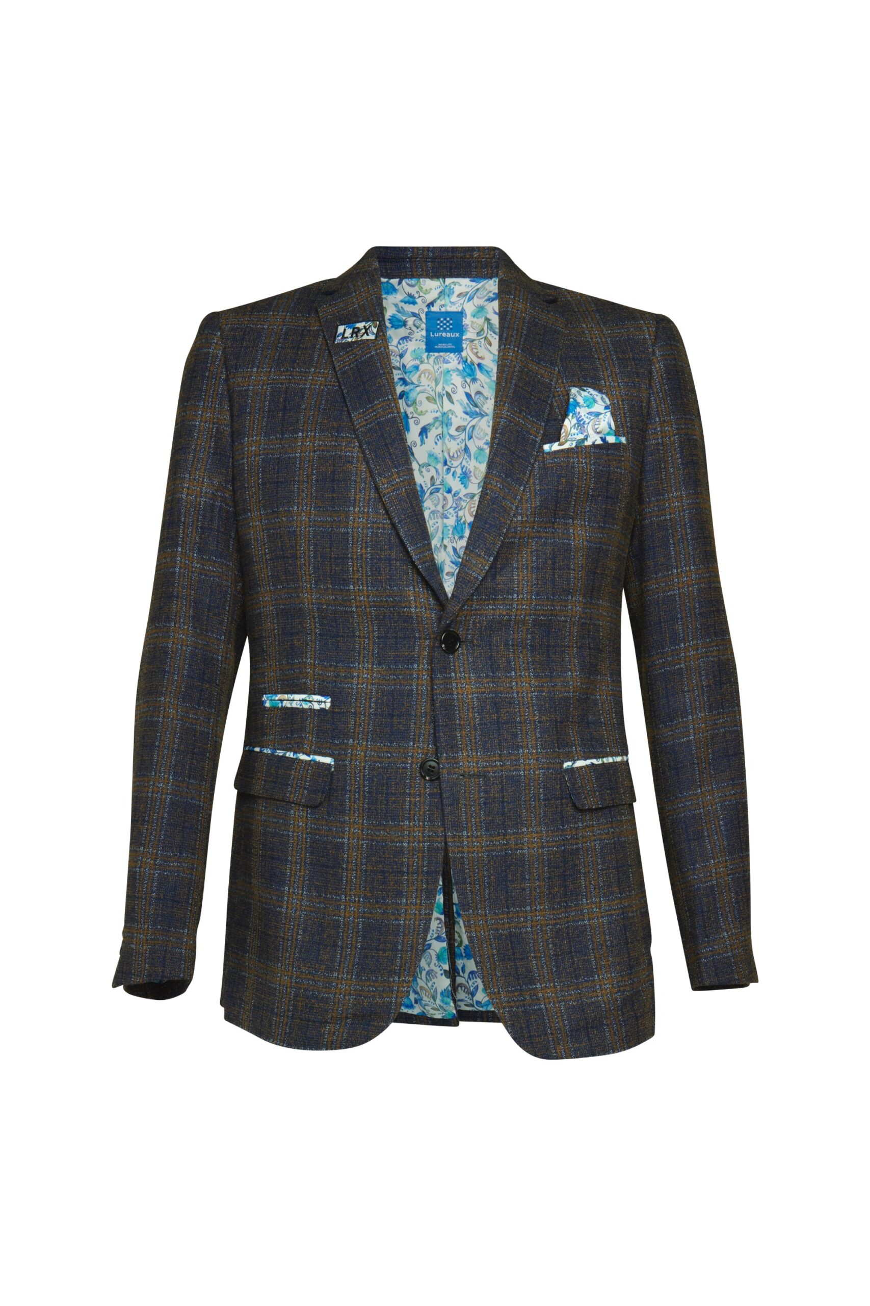 Gentleman Blue XL Lureaux - Handgemaakte Nette Schoenen Voor Heren | Lureaux
