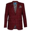 Gentleman Red XL Lureaux - Handgemaakte Nette Schoenen Voor Heren | Lureaux