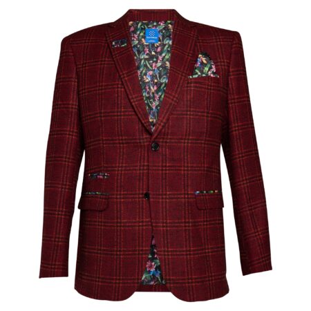 Gentleman Red XL Lureaux - Handgemaakte Nette Schoenen Voor Heren | Lureaux