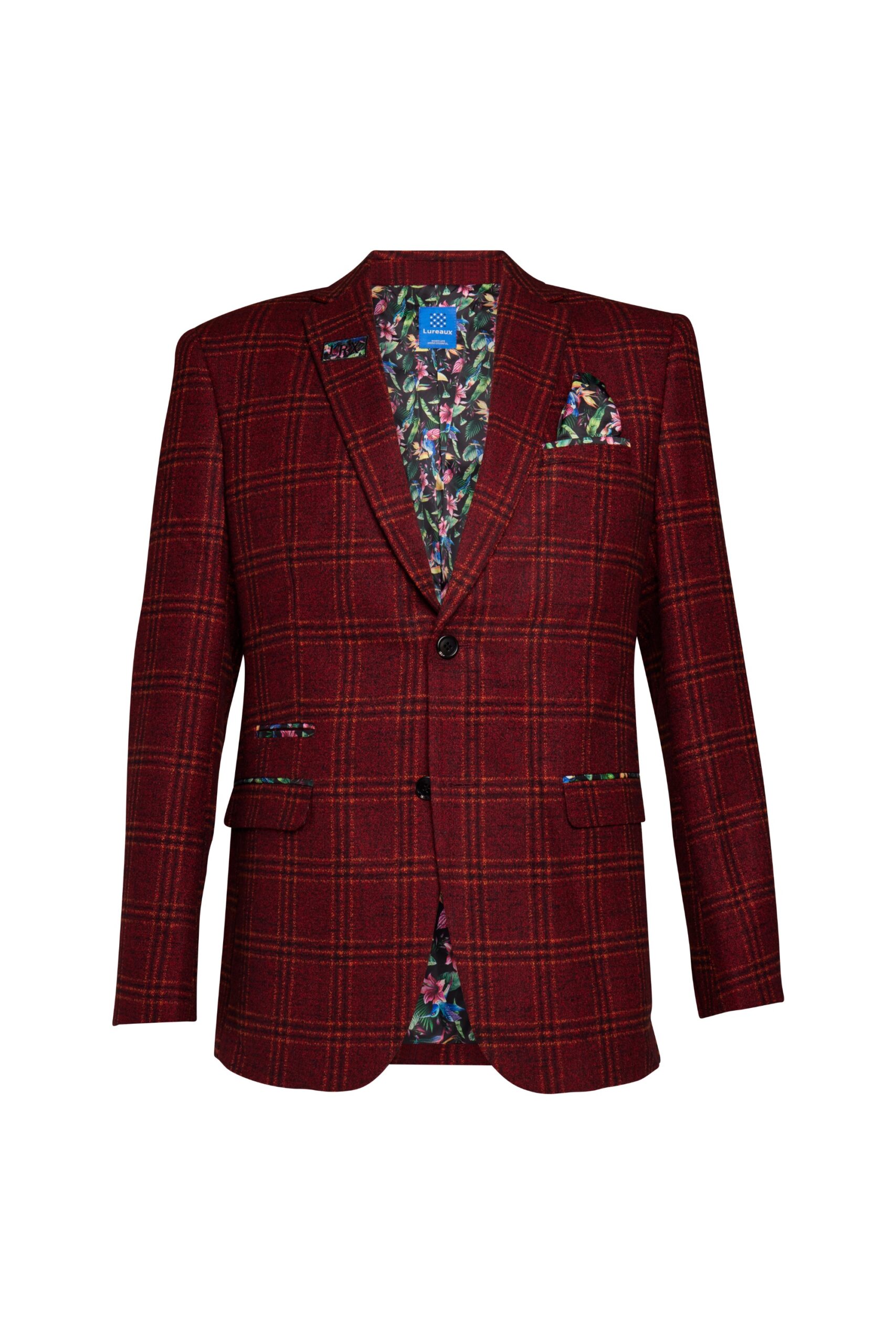 Gentleman Red XL Lureaux - Handgemaakte Nette Schoenen Voor Heren | Lureaux