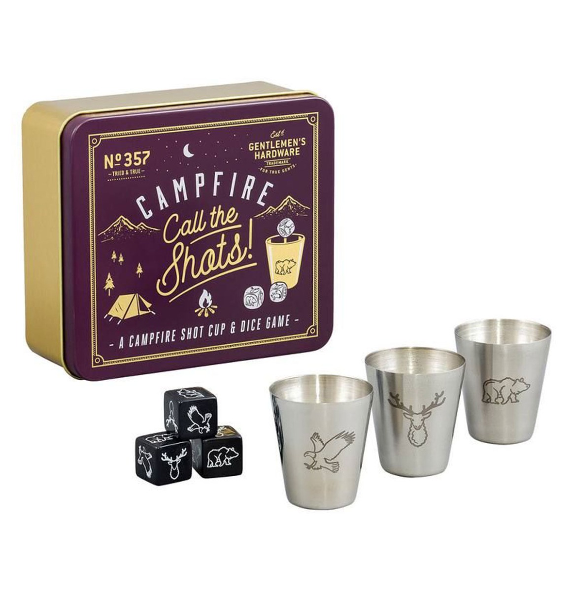 Gentlemen's Hardware Campfire Call The Shots Spel LAATSTE STUKS | 10% korting | Fiftiesstore