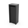 Geroba Geroba Litru vrijstaande brievenbus staal - zwart | Geroba
