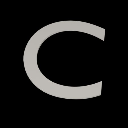 Geroba Geroba huisletter staal - wit | Geroba