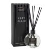 Geurdiffuser met stokjes 350ml cozy plaid | Homebound