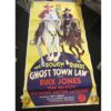 Ghost Town Law Film Poster - Met Buck Jones And Tim McCoy - 1942 - Origineel - 1