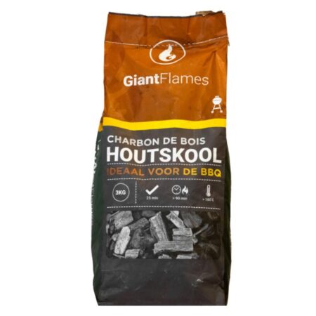 Giant Flames Fsc Houtskool 3 Kg |