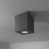 Gibbon LED Opbouwspot - Viekant - 4 Watt 345 Lumen - 4000K Neutraal wit - GU10 - IP65 Badkamer Opbouwspot - Voor binnen en buitengebruik - Zwart | HOFTRONIC