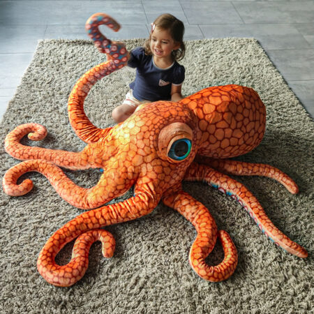 Gigantische Octopus Knuffel 150 cm - Ultra Zacht - XXL - 8 Tentakels | MikaMax