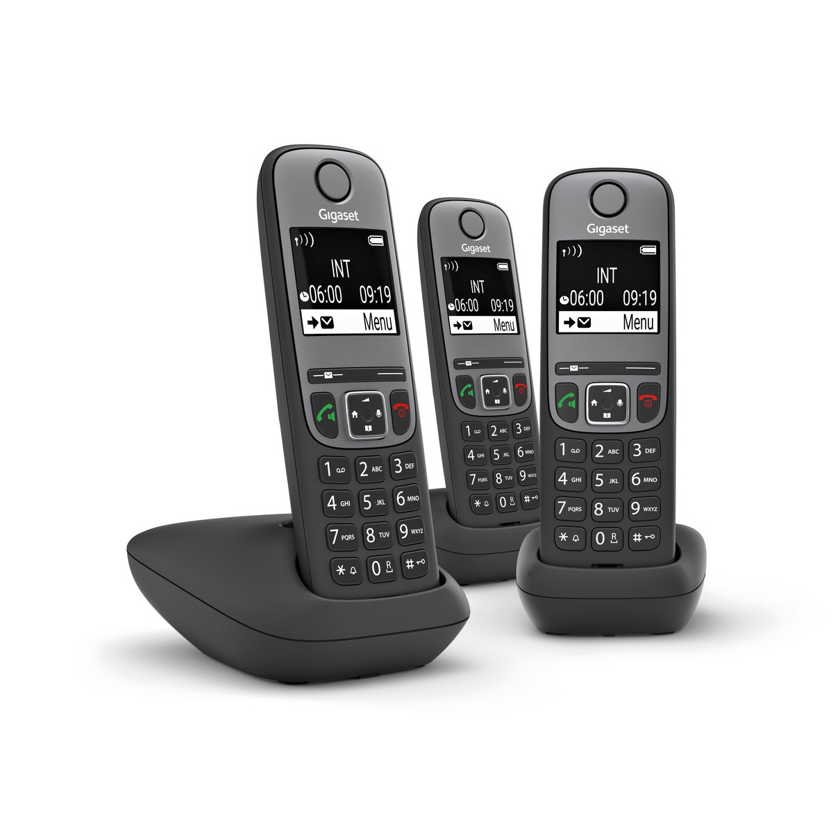 Gigaset A705 Trio Huistelefoon Zwart | Gigaset