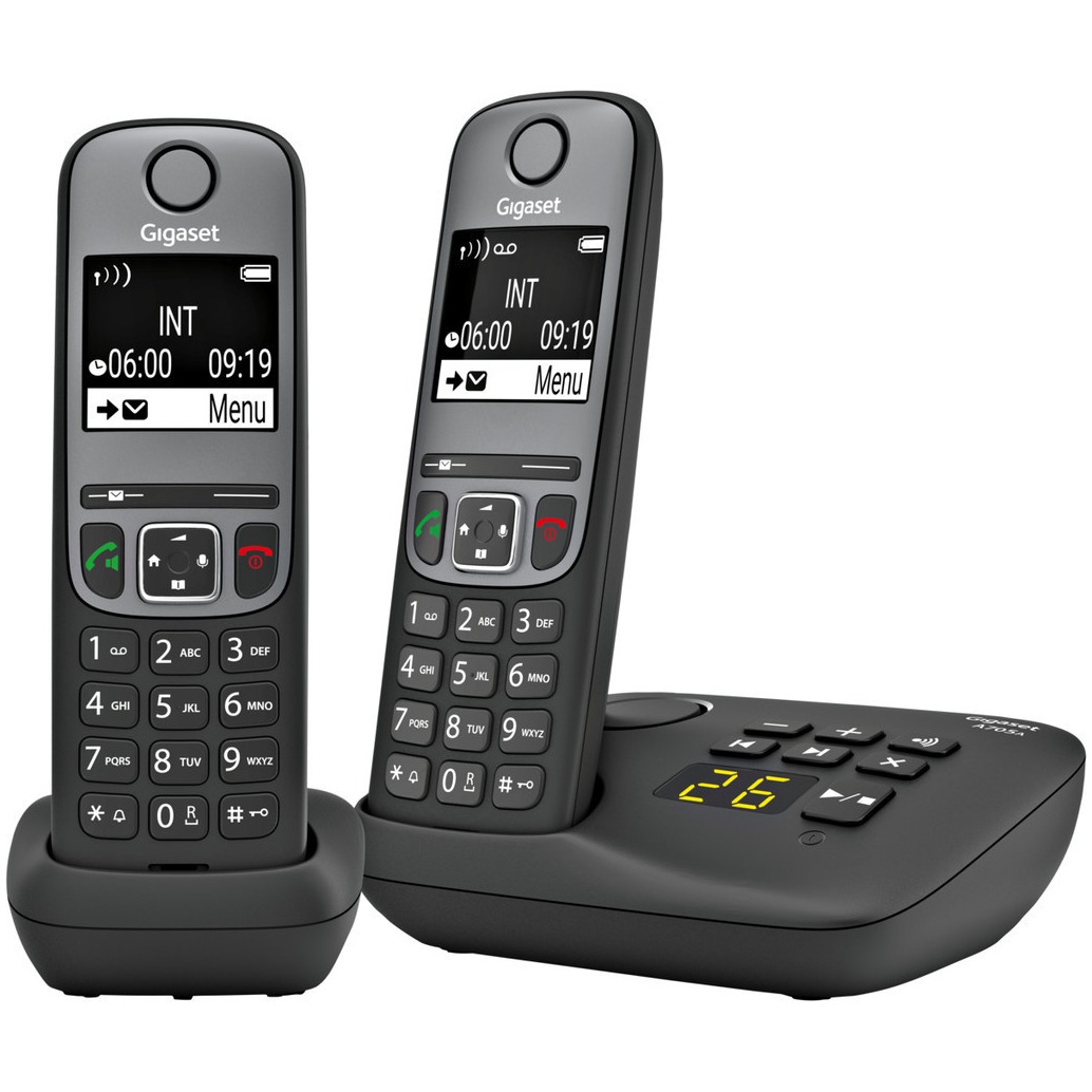 Gigaset A705A Duo Huistelefoon Zwart | Gigaset