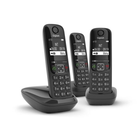 Gigaset AS690 TRIO Huistelefoon Zwart | Gigaset
