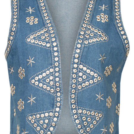Gilet Denim Boho | Fashionize