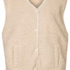 Gilet Teddy Ecru | Fashionize