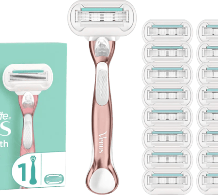 Gillette Venus Deluxe Smooth Sensitive + 19 navulmesjes
