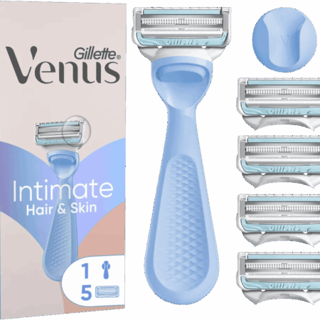 Gillette Venus Intimate + 5 Navulmesjes