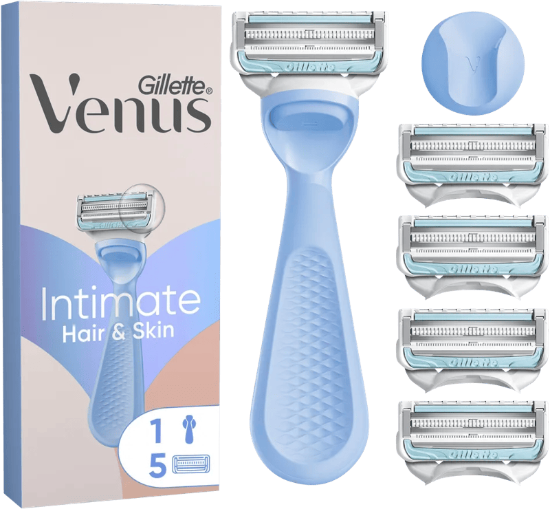 Gillette Venus Intimate + 5 Navulmesjes