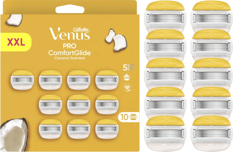 Gillette Venus Pro ComfortGlide Navulmesjes (10 stuks)