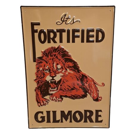 Gilmore Fortified Stalen Bord Met Relief - 50 x 35cm | Fiftiesstore
