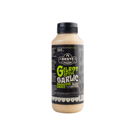 Gilroy Garlic Barbecue Sauce 265ml - Knoflookrijke BBQ Saus voor Liefhebbers | GRATE GOODS