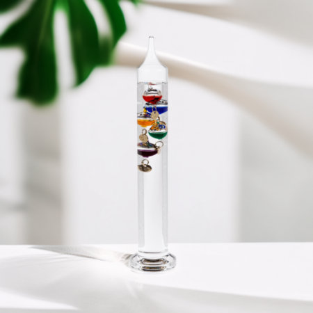 Glazen Galileo Thermometer - 28 cm - Temperatuurmeter | Out of the Blue