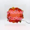 Glazen Neon Box - Mother F*cker - Large | Fiftiesstore