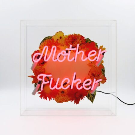 Glazen Neon Box - Mother F*cker - Large | Fiftiesstore