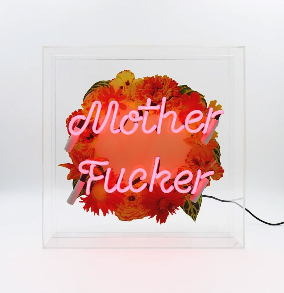 Glazen Neon Box - Mother F*cker - Large | Fiftiesstore