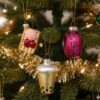 Glazen kerstballen set - Bubble Tea